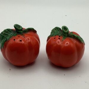 Vintage Japan Tomato Salt & Pepper Shakers